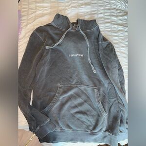 Call her Daddy Alex Cooper Grey “Unwell” hoodie